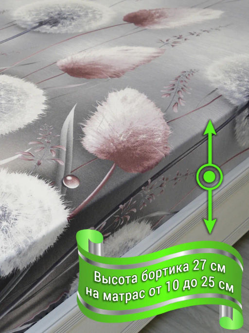 Конструктор КПБ поплин на молнии Поэзия Березка  фото 20