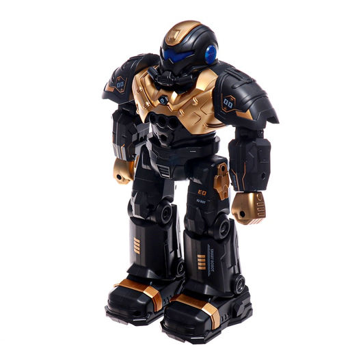 Радиоуправляемый робот «Герой. Умный робот», звуковые и световые эффекты, цвет золотой