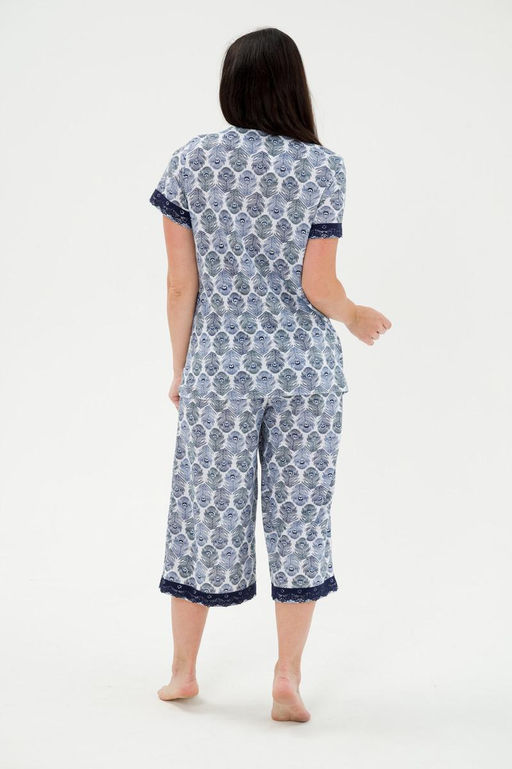 Пижама женская из кулирки Ворожея перышко - Амадэль фото 9