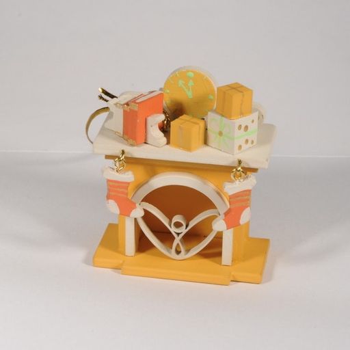 Елочная игрушка - Камин 370-1 K - Idh фото 3