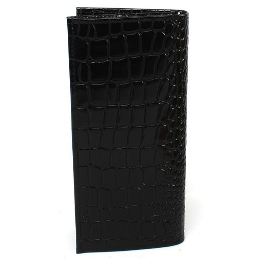 Портмоне мужское Croco-ПР-965 натуральная кожа 3 отд, 10 карм, черный крокодил (200) 265464  фото 2