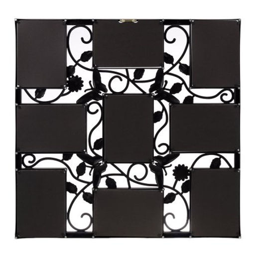 Фоторамка коллаж 53х53 см бабочка / KS808 /уп 24/9 фото черная - Галеонтрейд фото 4