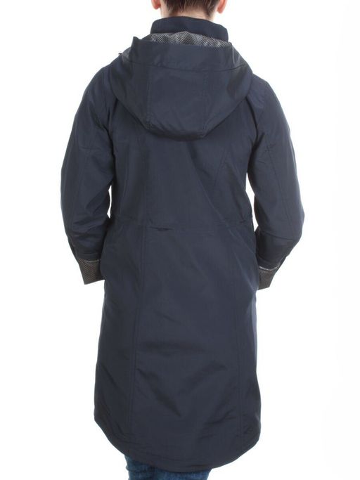 F2089 DARK BLUE Ветровка женская MARIA (65% хлопок, 35% полиэстер) - Фабричный китай фото 4