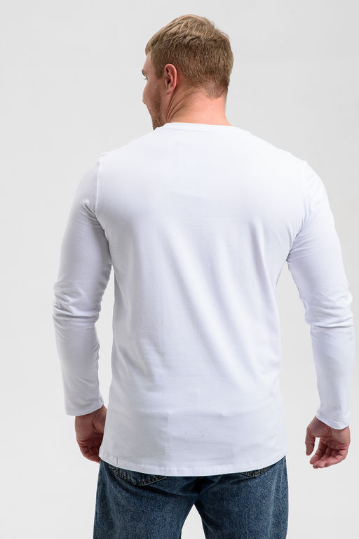 8534 Футболка с длинным рукавом мужская