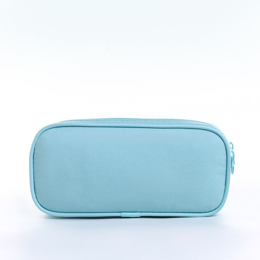 Косметичка-пенал на молнии с отделами, Звезда, голубая - Simaland фото 2