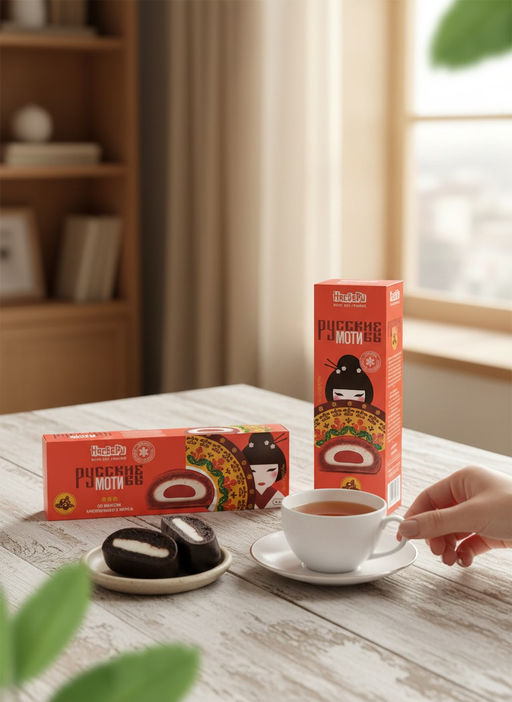 Пирожное моти Клюквенный морс фас фл/п коробка 0,120кг - НасБерри фото 7