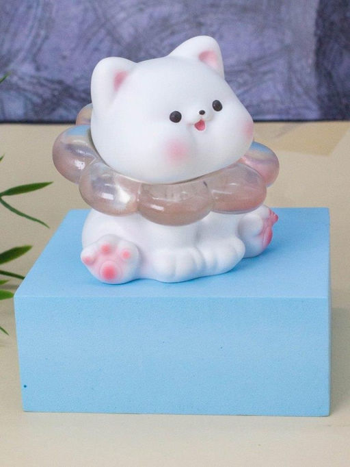 Ночник Cute cat (8 см), пластик