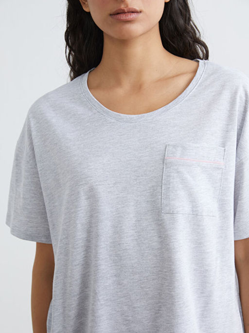 ?izgili Kad?n ?ortlu Pijama Tak?m?