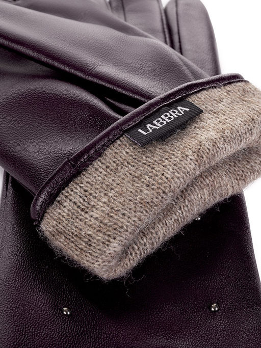 Перчатки жен п/ш LB-0207 plum - Labbra фото 4