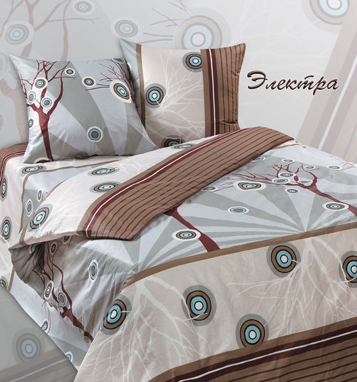 ПА-3-Электра КПБ Евро Поплин + нав-ки ( 70х70х2шт ) "АльВиТек"