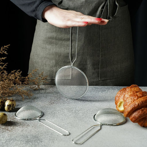 Набор сит Доляна, 3 шт, d=7 см, 8 см, 10 см  фото 6