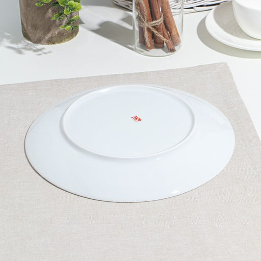 Тарелка фарфоровая Points, d=24 см