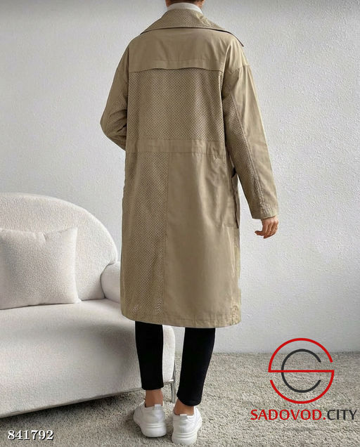 Тренч женский длинный весенний