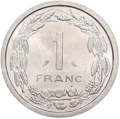 Монета 1 франк 1969 года Экваториальная Африка (Камерун)