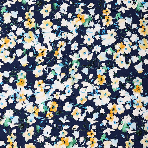 Ткань Штапель TBY Vi-E1756-3 плот 90г/м? 100% вискоза шир. 145 см цв.E1756-3 уп.2м