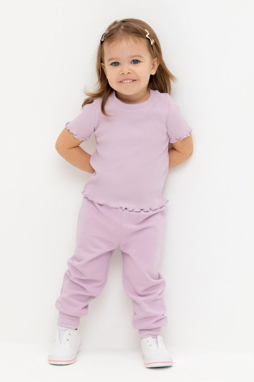 КР 400687/ледяная орхидея к537 брюки д/дев яс