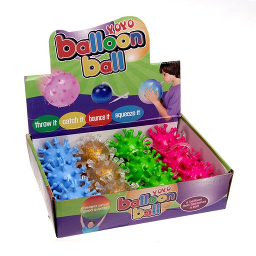 Цена за 2 шт. Мялка «Вирус» надувается, цвета МИКС