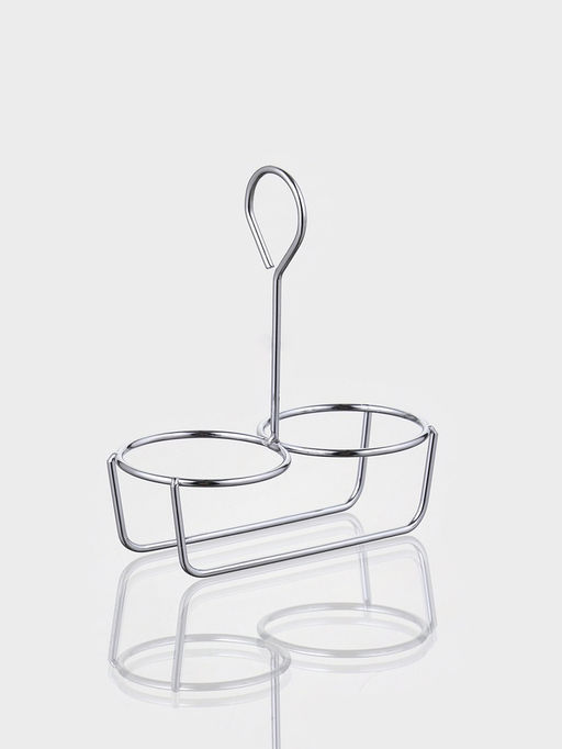 Набор для специй "Стиль" 2 шт, на подставке, 130 мл