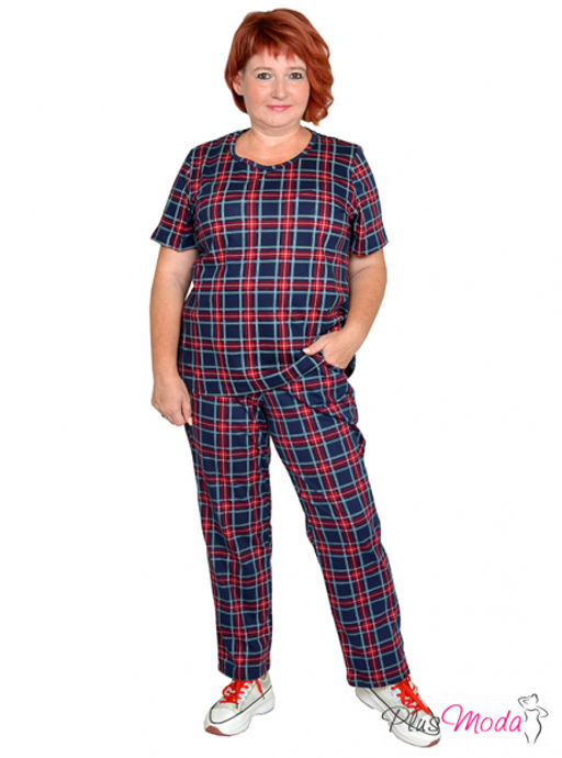 Футболка Модель №1293 размеры 44-84 - Plusmoda фото 12