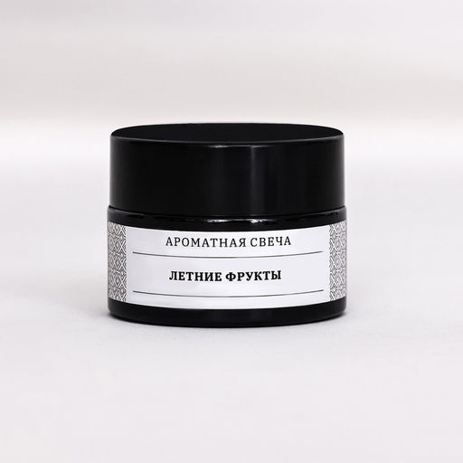 Ароматическая свеча в банке «Летние фрукты», соевый воск, 12 г