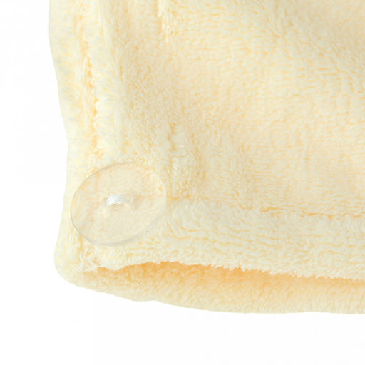 Парео махровое "Свежий букет" 70х175см, хлопок 100%, на резинке с липучкой, на кнопке, с вышивкой; с чалмой на пуговице 68х25см, ванильный (Китай)