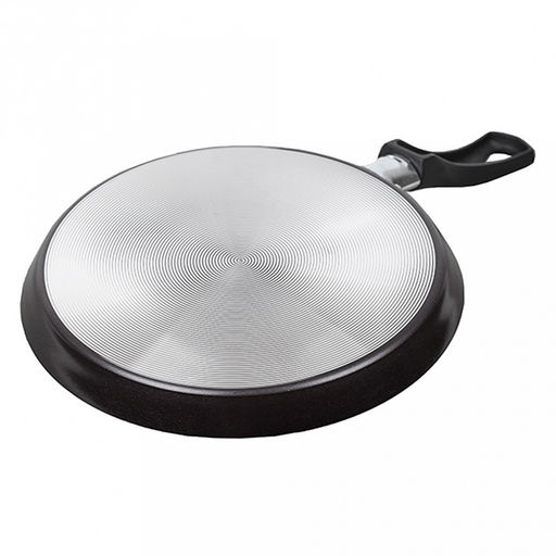 "ХИТ" Сковорода блинная с тефлоновым покрытием д25см, h2см, s0,18см (Россия)