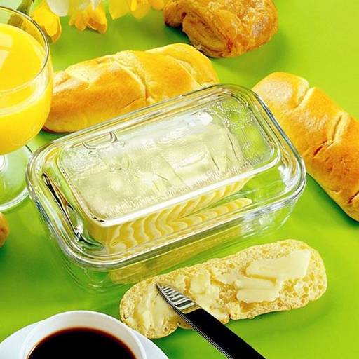 Масленка КОРОВКА с крышкой 17см - Luminarc фото 4