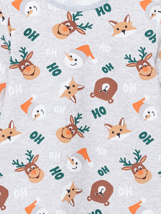 Bisiklet Yaka Y?lba?? Temal? Erkek ?ocuk Pijama Tak?m? - Waikiki фото 3