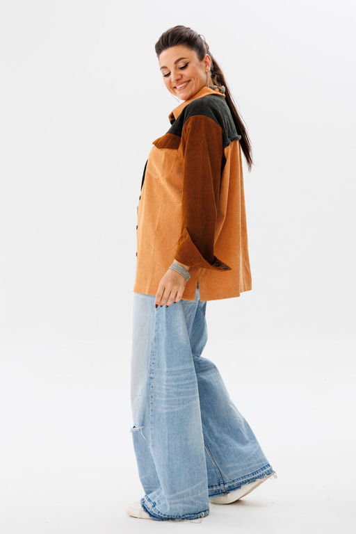 Рубашка ANELLI 1748 Оттенки карамели