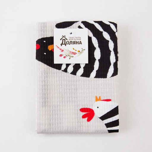 Полотенце Доляна С праздником Светлой Пасхи 35х60 см,100% хлопок, вафля 160 г/м2  фото 10