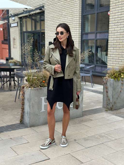 Куртка AURA 7042-164 олива  фото 6