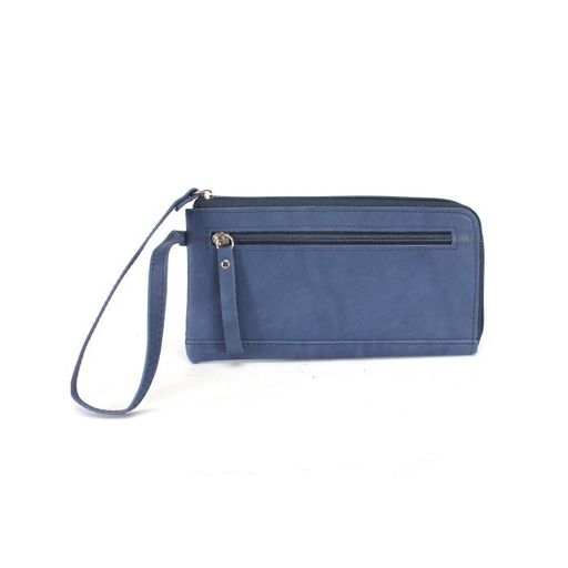 Портмоне мужское Croco-ПР-1061 натуральная кожа 3 отд, 3 карм, синий шора (1004) 245256  фото 2