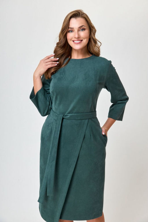 Платье ANELLI 1155 зеленый