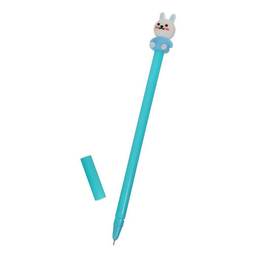 Цена за 12 шт. Ручка-прикол Calligrata «Зайка», чёрный стержень, гелевая, МИКС