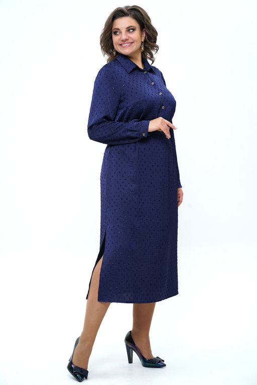 Платье ALANI 2236 синий - Alani collection фото 4
