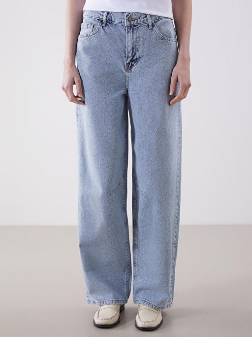 Balloon Fit Kad?n Jean Pantolon
