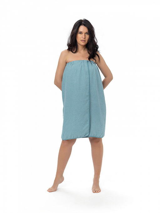 Юбка для сауны 80x145 голубой 80x145 - Denastia фото 6