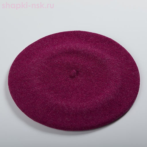 Берет Меланж фетр без отделки 11 Берет женский (56-58)