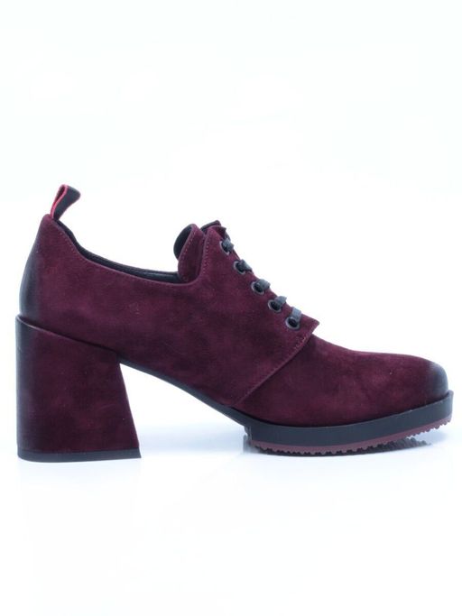 01-FDX122-2P WINE Ботильоны женские (натуральная замша) - No name фото 10
