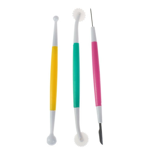 Набор инструментов для лепки из глины, пластилина, пластики, 3 штуки - Calligrata фото 4