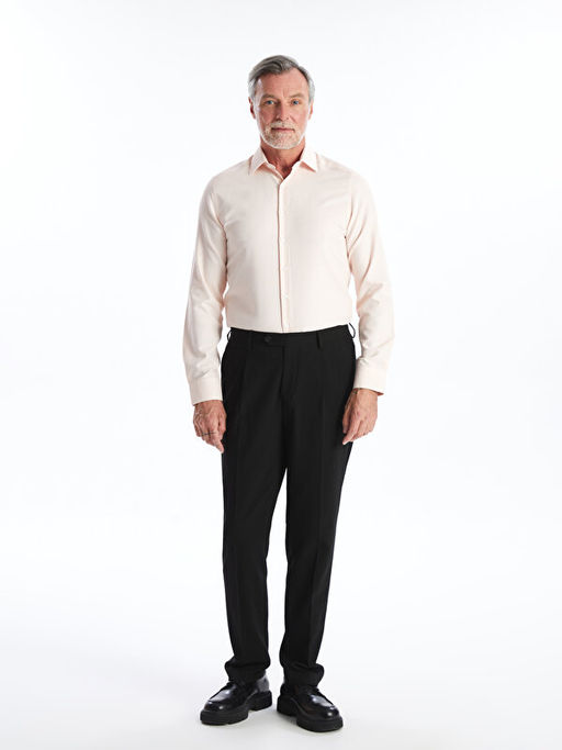 Slim Fit Uzun Kollu Arm?rl? Erkek Dokulu G?mlek - Waikiki фото 3