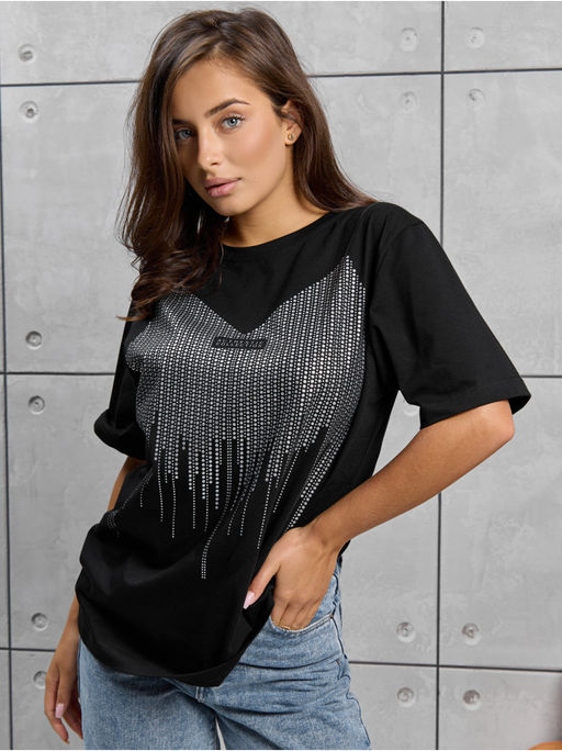 Футболка "Топ" черный женская