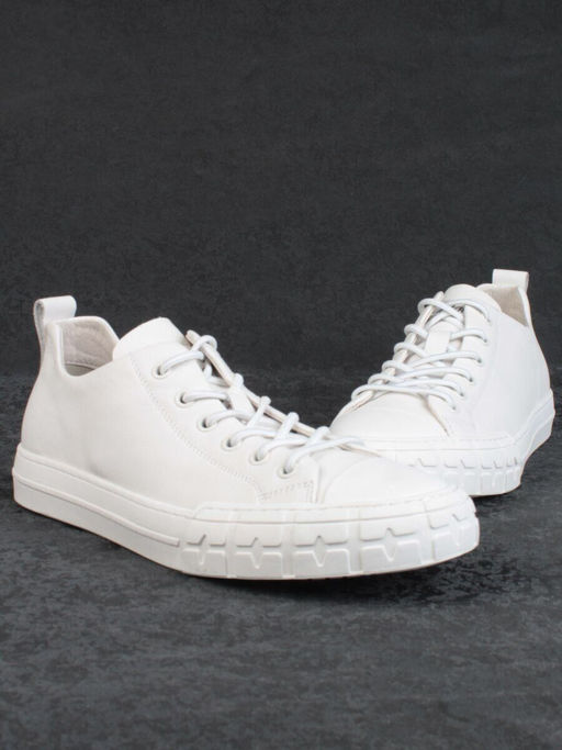 03-72699-2 WHITE Полуботинки спортивные мужские (натуральная кожа)