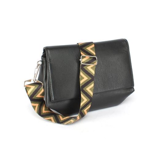 Плечевой ремень (стропа)  ADEL-239/регулируемый,  макс длина 136см,  zigzag олива/черный/беж  247959 - Adelia фото 4