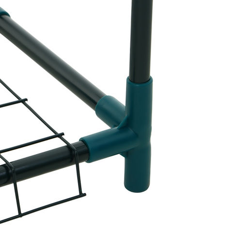 Парник-стеллаж, 2 полки, 93×22×69 см, металлический каркас d=12 мм, чехол плёнка 80 мкм, Greengo