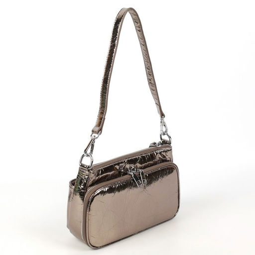 Женская кожаная сумка через плечо 0080-11 - Cidirro фото 4