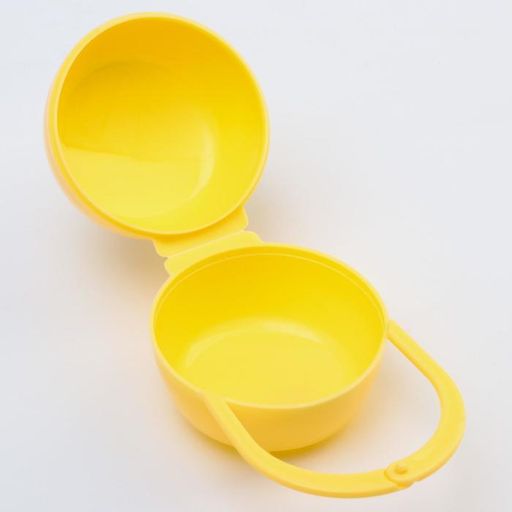 Контейнер для хранения и стерилизации детских сосок и пустышек, цвет желтый - Крошка я фото 3