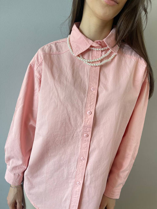 K11357 Рубашка РОЗОВЫЙ