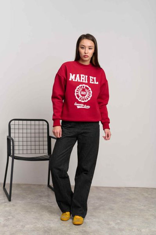 Свитшот женский Mari El - Yollochka фото 5