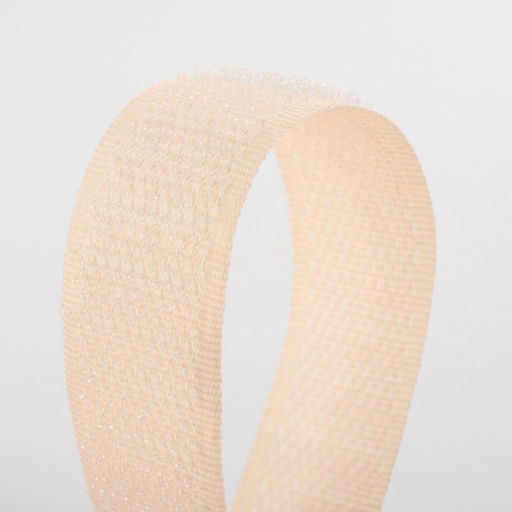 Липучка, 20 мм, 25±1 м, бежевый